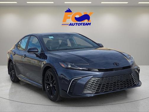 Blue 2026 Toyota Camry SE