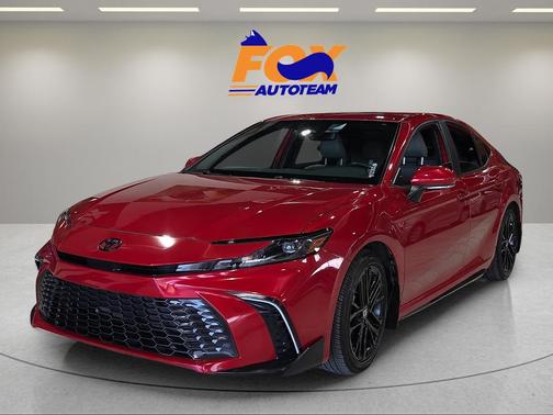 Red 2025 Toyota Camry SE