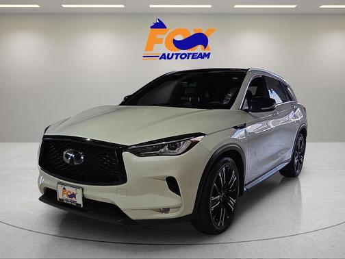 Majestic White 2022 INFINITI QX50 Luxe