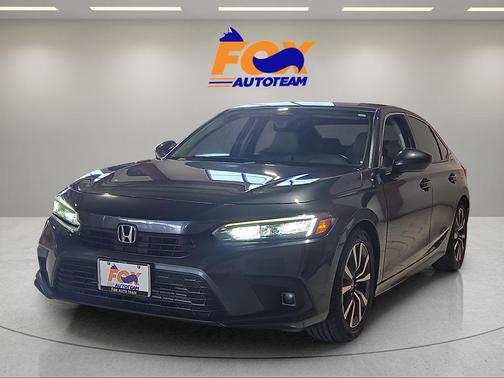 Gray 2023 Honda Civic EX