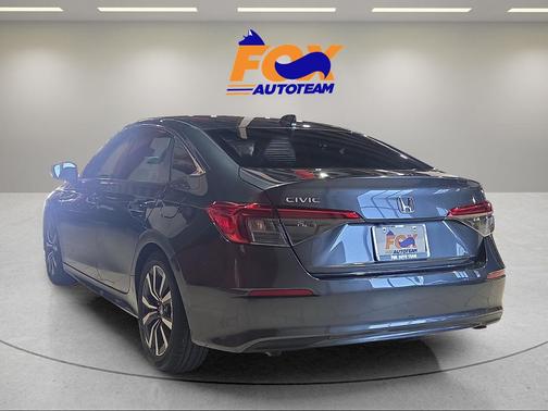 Gray 2023 Honda Civic EX
