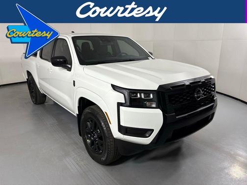 Glacier White 2026 Nissan Frontier SV