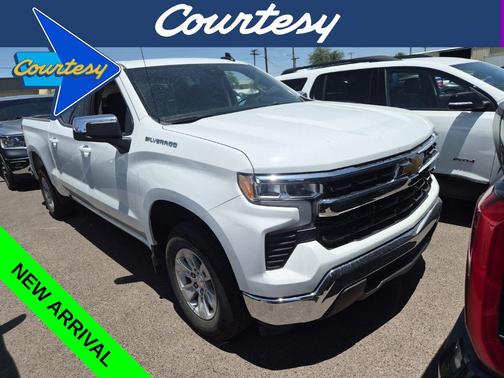 Summit White 2025 Chevrolet Silverado 1500 LT