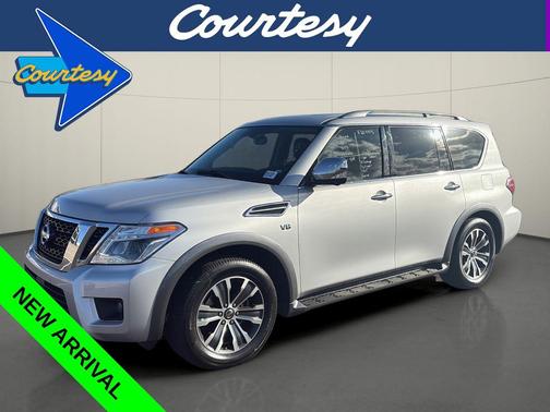 Brilliant Silver Metallic 2020 Nissan Armada SL 4WD