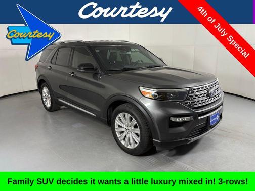 Magnetic Metallic 2020 Ford Explorer Limited