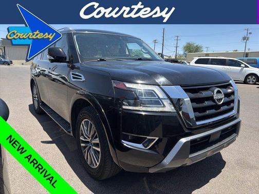 Super Black 2024 Nissan Armada SL 2WD