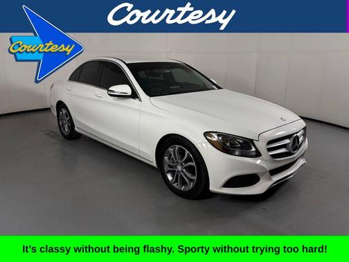 White 2017 Mercedes-Benz C-Class C 300