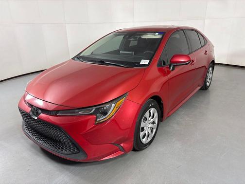 Barcelona Red Metallic 2020 Toyota Corolla LE