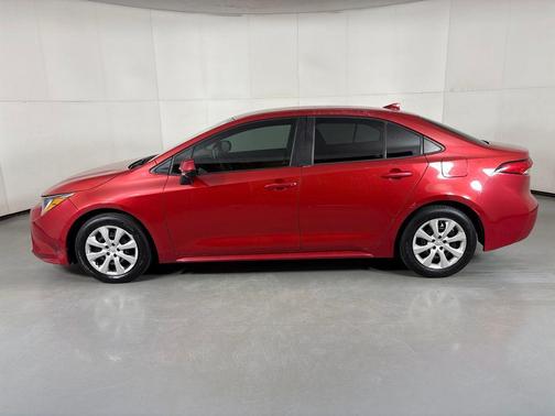 Barcelona Red Metallic 2020 Toyota Corolla LE