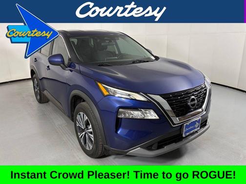 Caspian Blue Metallic 2023 Nissan Rogue SV