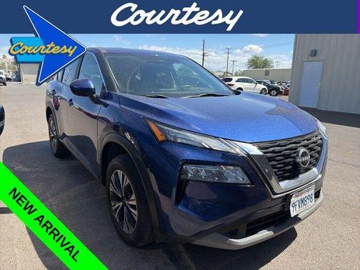 Caspian Blue Metallic 2023 Nissan Rogue SV
