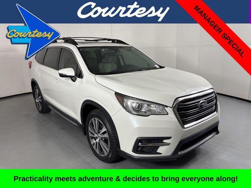 Crystal White Pearl 2020 Subaru Ascent Limited 7-Passenger
