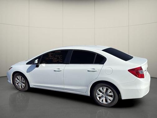 Taffeta White 2012 Honda Civic LX