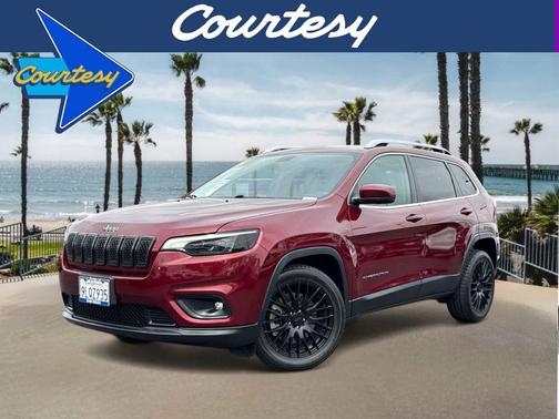 Velvet Red Pearlcoat 2019 Jeep Cherokee Latitude Plus