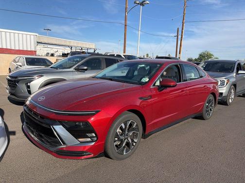Ultimate red 2024 Hyundai SONATA SEL