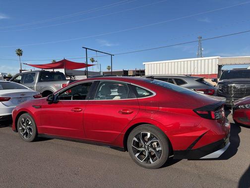 Ultimate red 2024 Hyundai SONATA SEL
