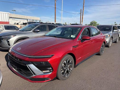 Ultimate red 2024 Hyundai SONATA SEL