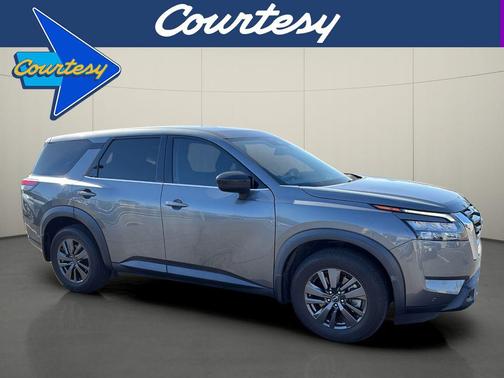 Gun Metallic 2023 Nissan Pathfinder S FWD