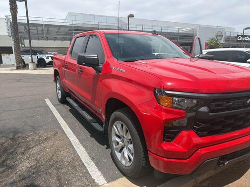 Red Hot 2025 Chevrolet Silverado 1500 Custom