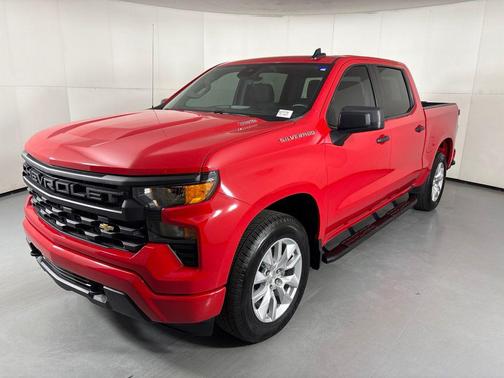Red Hot 2025 Chevrolet Silverado 1500 Custom