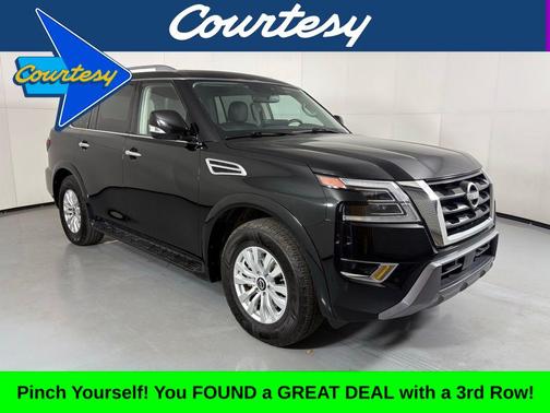 Super Black 2024 Nissan Armada SV 4WD