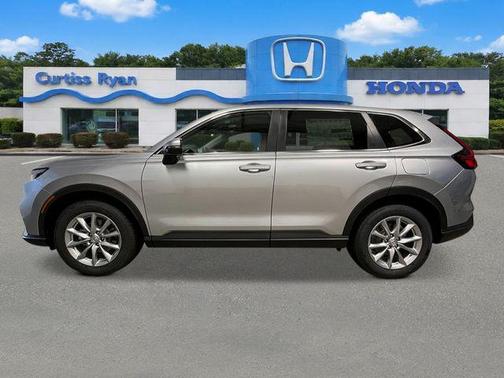 Solar Silver Metallic 2026 Honda CR-V EX AWD