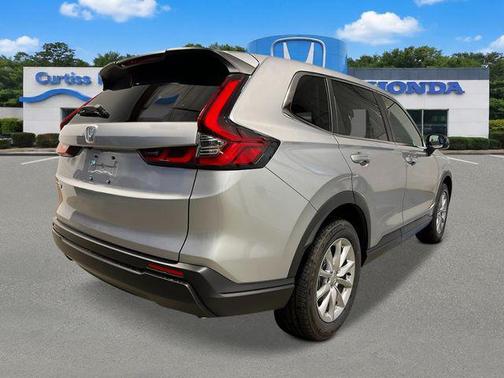 Solar Silver Metallic 2026 Honda CR-V EX AWD