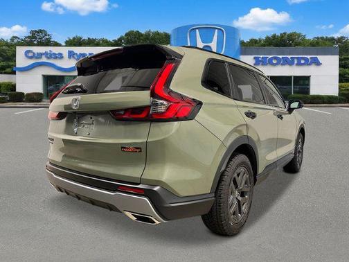 Ash Green Metallic 2026 Honda CR-V Hybrid TrailSport AWD