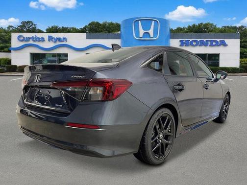 Meteorite Gray Metallic 2026 Honda Civic Hybrid Sport