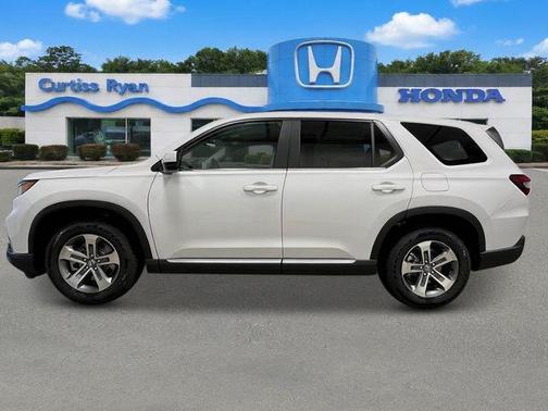 Platinum White 2025 Honda Pilot EX-L