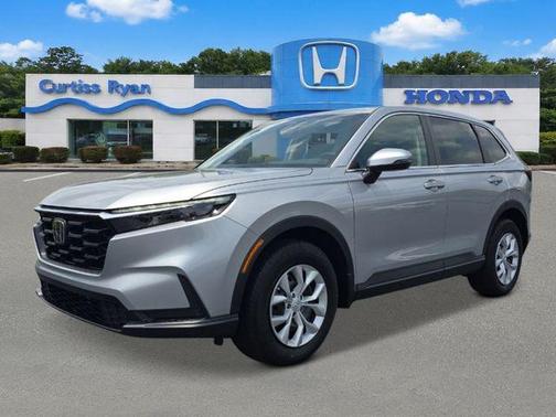 Solar Silver Metallic 2026 Honda CR-V LX AWD