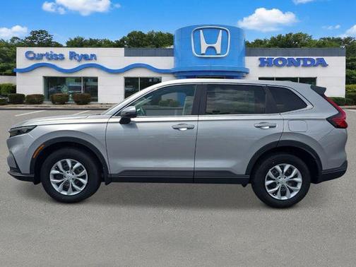 Solar Silver Metallic 2026 Honda CR-V LX AWD