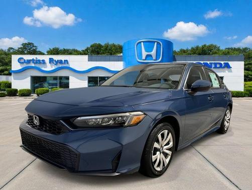 Blue Lagoon Pearl 2026 Honda Civic LX
