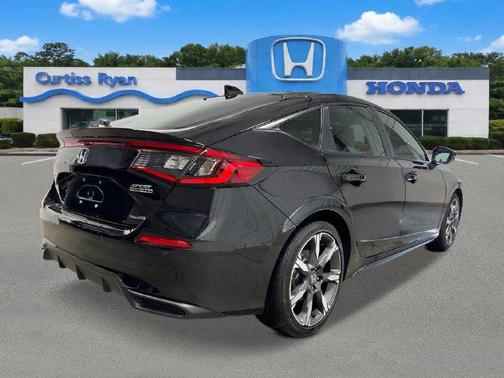 Crystal Black Pearl 2026 Honda Civic Hybrid Sport Touring