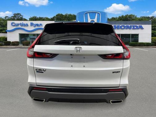 Platinum White Pearl 2026 Honda CR-V Hybrid Sport-L AWD