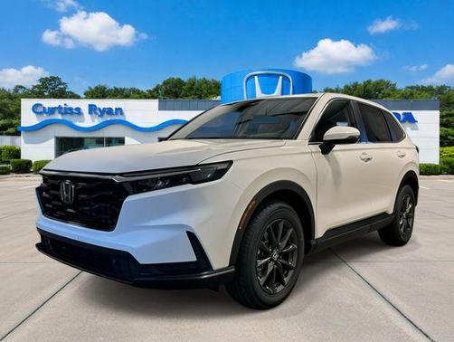 Platinum White Pearl 2026 Honda CR-V EX-L AWD