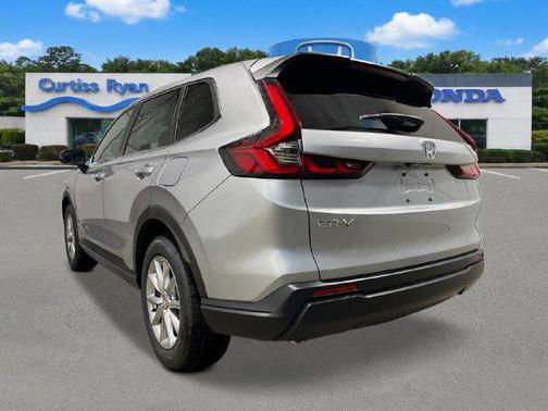 Solar Silver Metallic 2027 Honda CR-V EX AWD