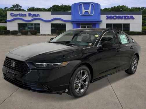 Crystal Black Pearl 2025 Honda Accord Hybrid EX-L