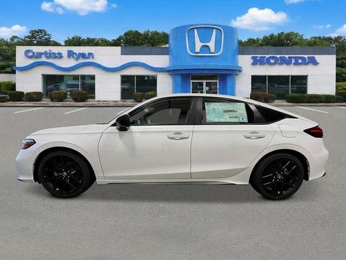 Platinum White Pearl 2026 Honda Civic Sport
