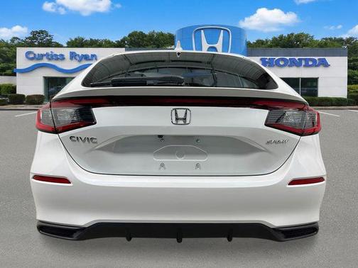 Platinum White Pearl 2026 Honda Civic Sport