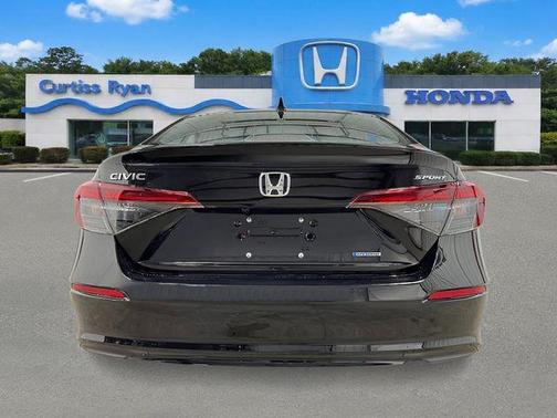 Crystal Black Pearl 2026 Honda Civic Hybrid Sport