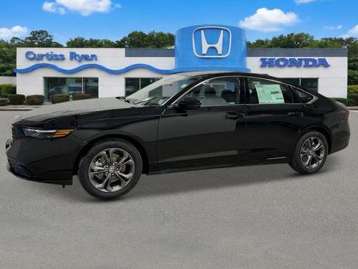 Crystal Black Pearl 2025 Honda Accord Hybrid EX-L