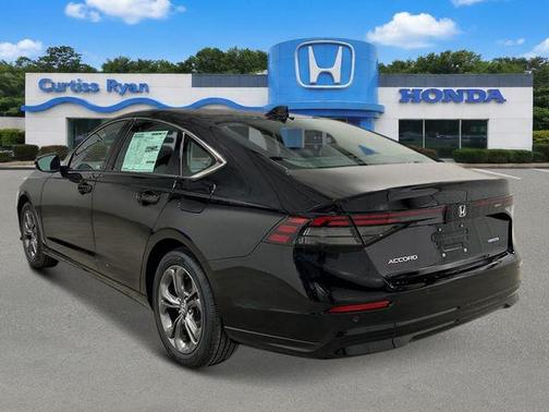 Crystal Black Pearl 2025 Honda Accord Hybrid EX-L