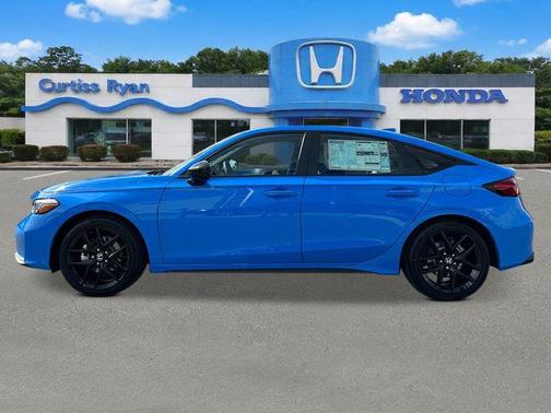 Boost Blue Pearl 2026 Honda Civic Hybrid Sport
