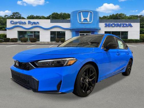 Boost Blue Pearl 2026 Honda Civic Sport