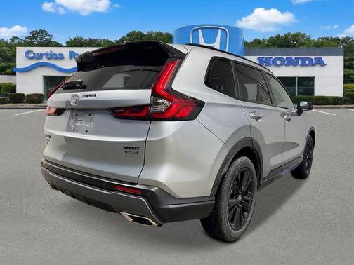 Solar Silver Metallic 2026 Honda CR-V Hybrid Sport Touring AWD