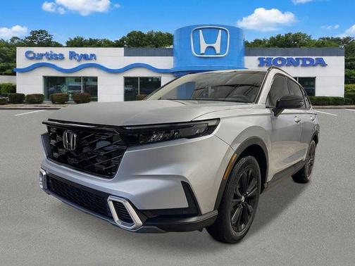 Solar Silver Metallic 2026 Honda CR-V Hybrid Sport Touring AWD