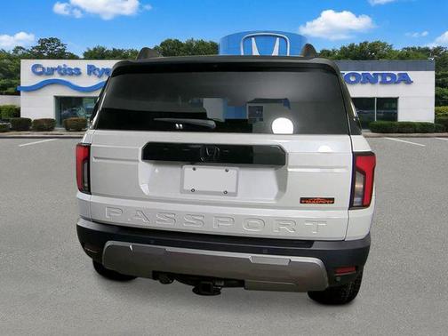 Platinum White Pearl 2026 Honda Passport AWD TrailSport