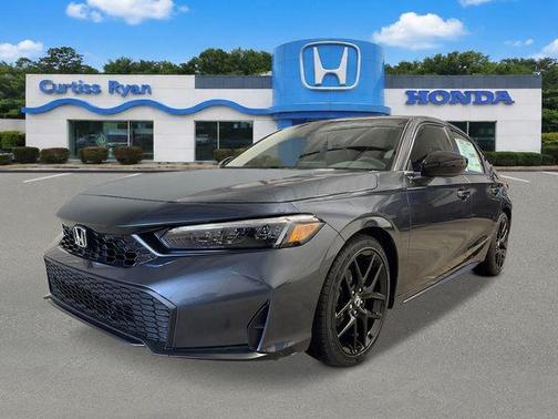 Meteorite Gray Metallic 2026 Honda Civic Sport