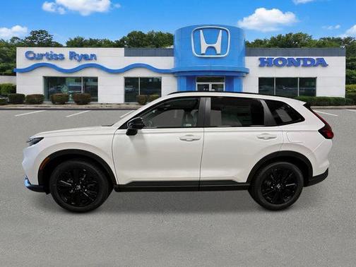 Platinum White Pearl 2026 Honda CR-V Hybrid Sport Touring AWD